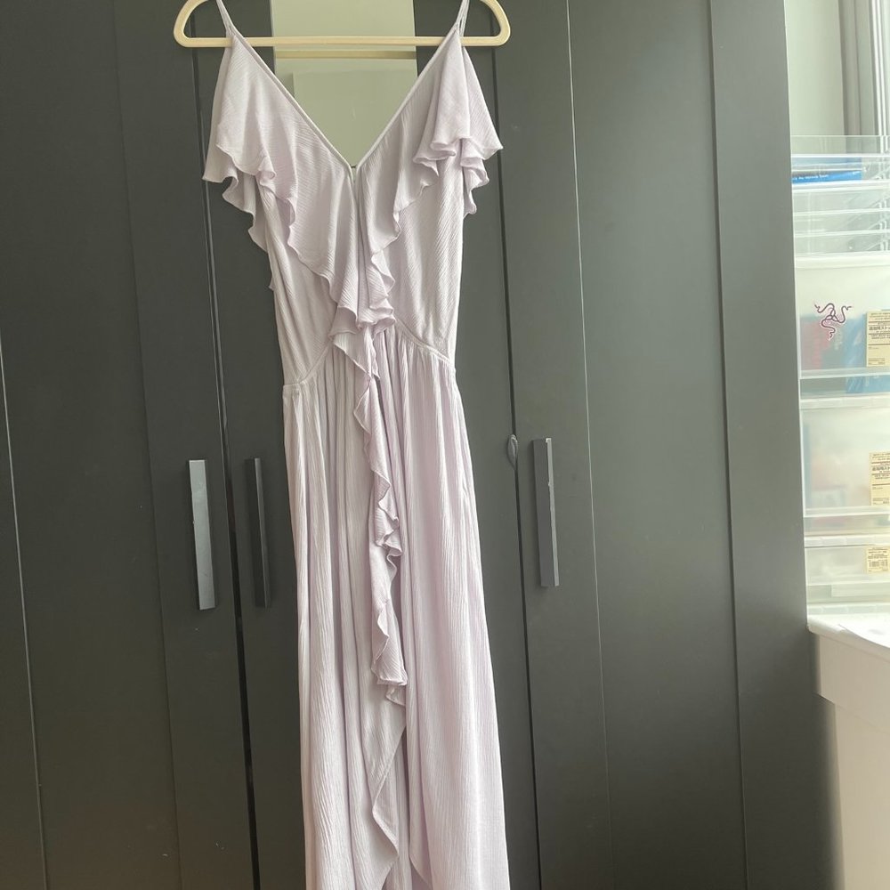 Young Fabulous Broke Hi-Low Ruffle Dress